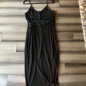 Black express midi dress